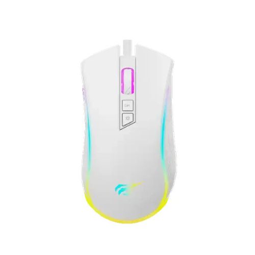 MOUSE GAMING HAVIT MS1034 PROGRAMMABLE WHITE